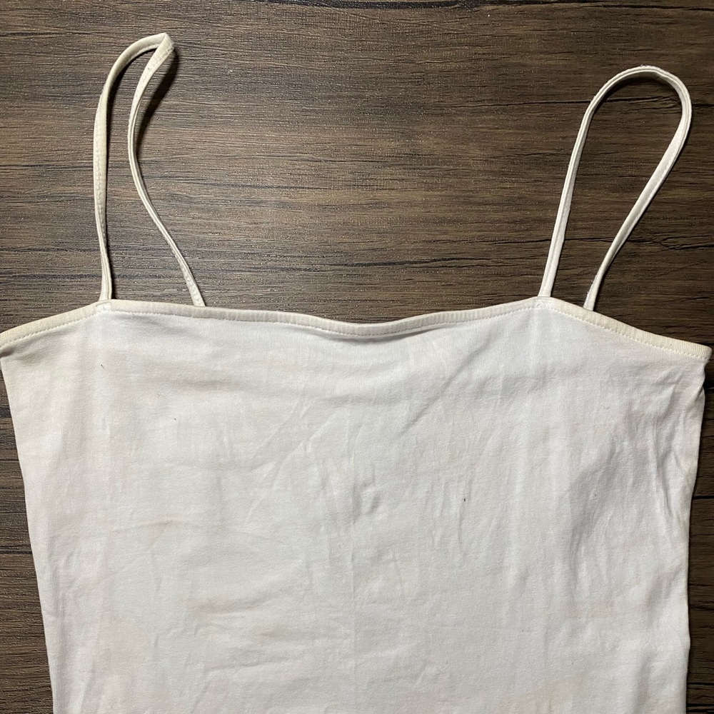 White crop top
